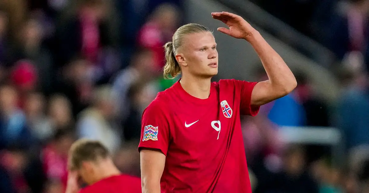 L'attaquant de Man City, Erling Haaland, se retire de l'équipe de Norvège en raison d'une blessure à l'aine 4 L'attaquant de Man City, Erling Haaland, se retire de l'équipe de Norvège en raison d'une blessure à l'aine - 3