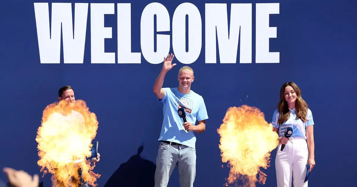 Erling Haaland n'a plus qu'une chose à faire pour relever le défi du premier jour à Man City 4 Erling Haaland n'a plus qu'une chose à faire pour relever le défi du premier jour à Man City - 3