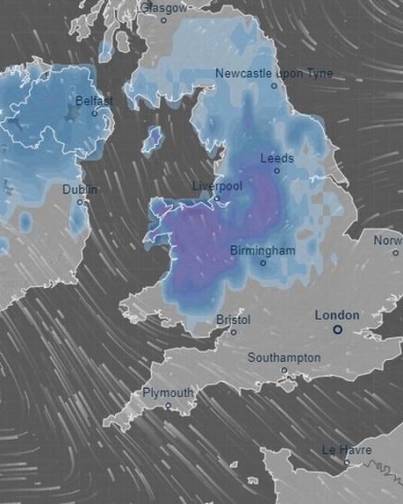 Pâques blanches annoncées avec un front météorologique norvégien de 1 500 miles de large entraînant un gel de -16C - 11