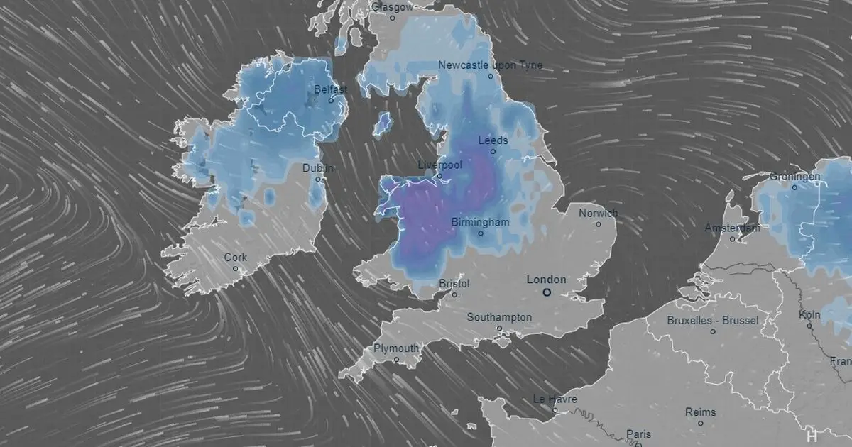 Pâques blanches annoncées avec un front météorologique norvégien de 1 500 miles de large entraînant un gel de -16C 4 Pâques blanches annoncées avec un front météorologique norvégien de 1 500 miles de large entraînant un gel de -16C - 3