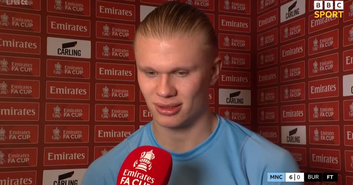 "Mon objectif n'est pas de marquer" - Erling Haaland explique le secret de la semaine de huit buts pour Man City 4 "Mon objectif n'est pas de marquer" - Erling Haaland explique le secret de la semaine de huit buts pour Man City - 3