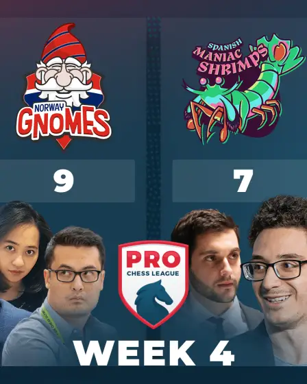Les Norway Gnomes se qualifient pour les playoffs ; les Arch Bishops cuisinent des crevettes 2 Les Norway Gnomes se qualifient pour les playoffs ; les Arch Bishops cuisinent des crevettes - 1