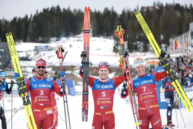 La Norvège domine Holmenkollen en prenant les 10 premières places, Norris et Patterson atteignent le Top 20 - FasterSkier.com 46 La Norvège domine Holmenkollen en prenant les 10 premières places, Norris et Patterson atteignent le Top 20 - FasterSkier.com - 45
