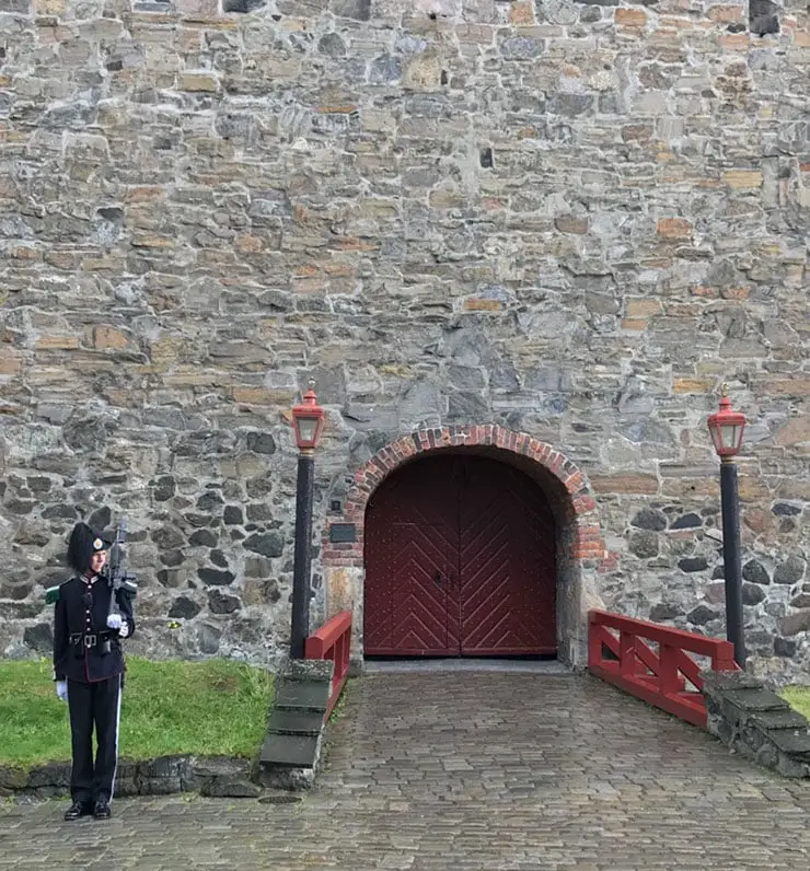 La forteresse d'Akershus à Oslo a été utilisée comme prison par les forces nazies.
