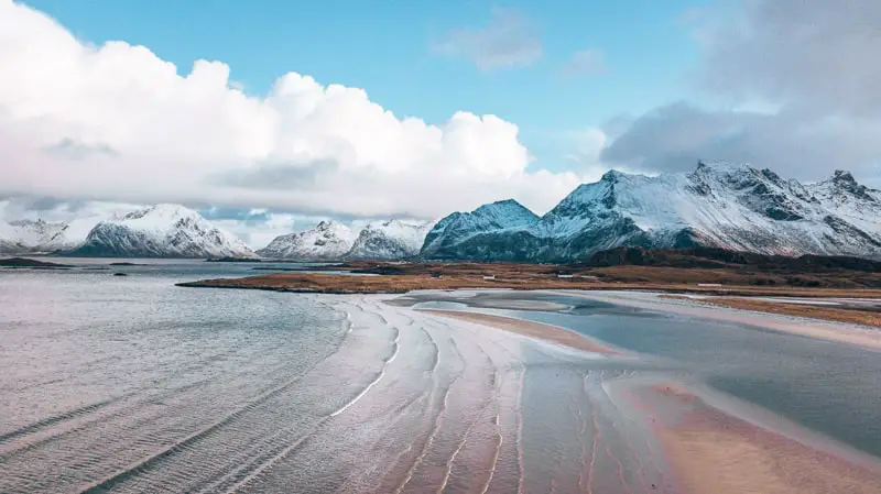 Plage de Rorvikstranda 	 ;