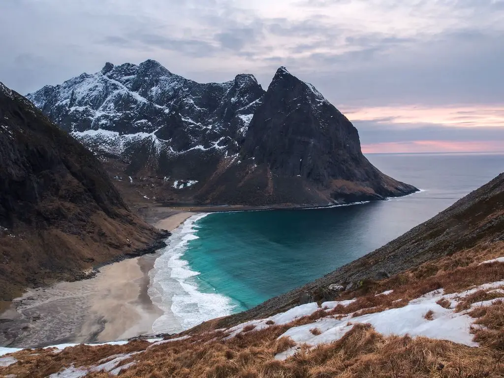 Plage de Kvalvika 