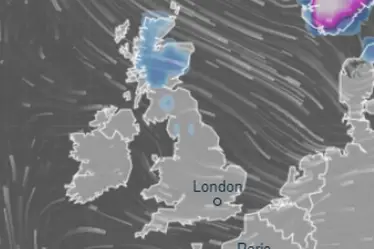 Cartes d'enneigement du Royaume-Uni : Un blitz de 1 500 miles à partir de la Norvège va provoquer un gel de -16C avant des Pâques blanches - 16
