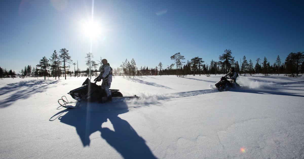 Activité d'entraînement hivernal de haut niveau américain dans le nord de la Norvège et en Laponie finlandaise 4 Activité d'entraînement hivernal de haut niveau américain dans le nord de la Norvège et en Laponie finlandaise - 3