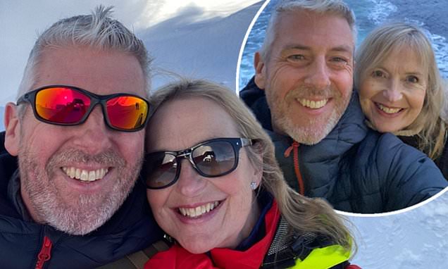 Carol Kirkwood, 60 ans, partage un aperçu de ses vacances enneigées en Norvège avec son fiancé Steve, 47 ans. - 3