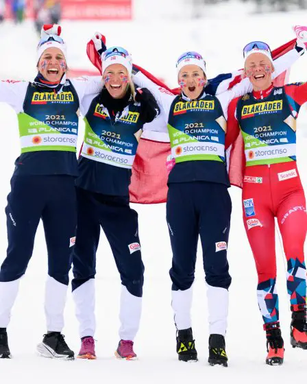 La Norvège remporte le relais féminin aux Championnats du monde de Planica 7 La Norvège remporte le relais féminin aux Championnats du monde de Planica - 6
