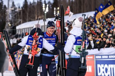 Christiansen mène la Norvège à la victoire dans le relais masculin d'Oestersund - 16