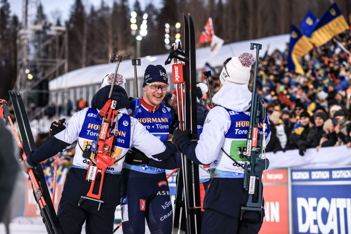 Christiansen mène la Norvège à la victoire dans le relais masculin d'Oestersund 4 Christiansen mène la Norvège à la victoire dans le relais masculin d'Oestersund - 3