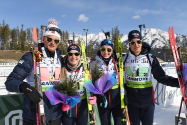 La Norvège victorieuse au relais mixte de Canmore - 18