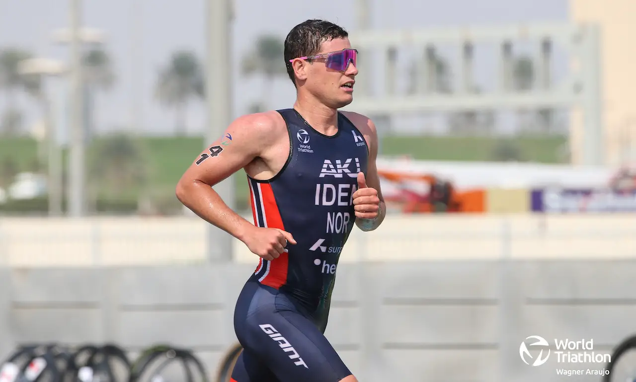 Gustav Iden en course au WTCS Abu Dhabi 2023