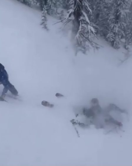 Le norvégien Kilde profite de la poudreuse à Palisades Tahoe, CA, mais reçoit une mauvaise brûlure de la part du skieur américain Bennett pour ses compétences en matière de poudreuse. - 1