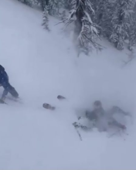 Le norvégien Kilde profite de la poudreuse à Palisades Tahoe, CA, mais reçoit une mauvaise brûlure de la part du skieur américain Bennett pour ses compétences en matière de poudreuse. - 13