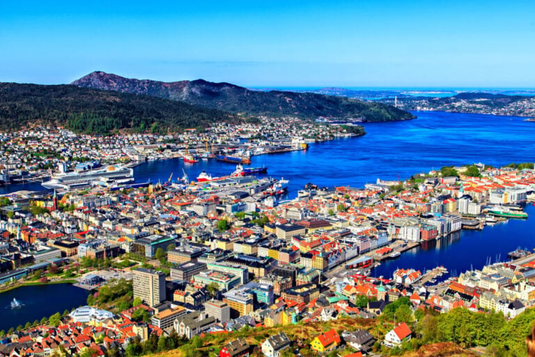 Oslo ou Bergen : la meilleure option pour un city break en Norvège 50 Une vue sur Bergen, en Norvège.
