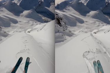Un skieur déclenche et dépasse une avalanche dans les montagnes norvégiennes - 16
