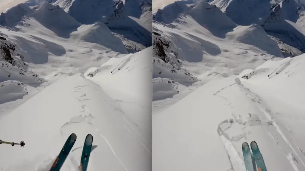 Un skieur déclenche et dépasse une avalanche dans les montagnes norvégiennes - 3
