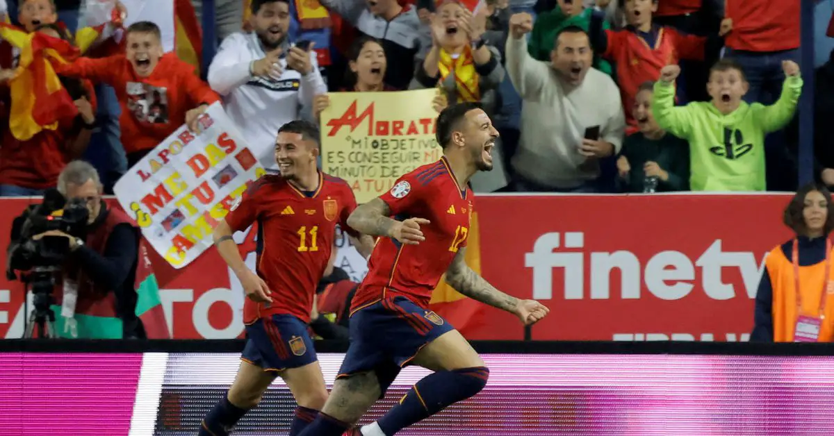 L'Espagne bat la Norvège 3-0 en éliminatoires de l'Euro grâce à un doublé de Joselu - 3