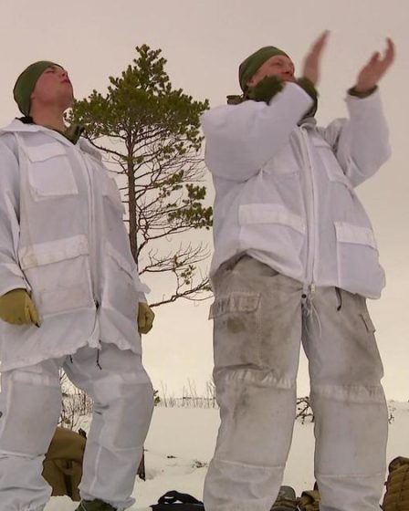L'escalade de montagnes froides et venteuses en Norvège est un défi bienvenu pour les soldats du Minnesota. - 4