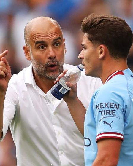 Pep Guardiola a déjà la réponse pour Erling Haaland en cas d'absence de la star de Man City contre Liverpool 2 Pep Guardiola a déjà la réponse pour Erling Haaland en cas d'absence de la star de Man City contre Liverpool - 1