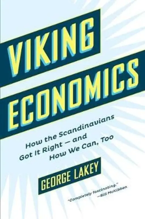 Livres sur la Scandinavie : Les meilleures lectures sur l'Europe du Nord 84 Image de couverture du livre Viking Economics.