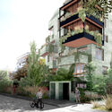 Immeuble résidentiel à Glyfada, Athènes . Image Courtesy of Oikonomakis Siampakoulis architects Empilement vertical en Norvège et résidence suburbaine en Grèce : 8 projets d'habitat collectif soumis par la communauté ArchDaily - Image 39 de 45