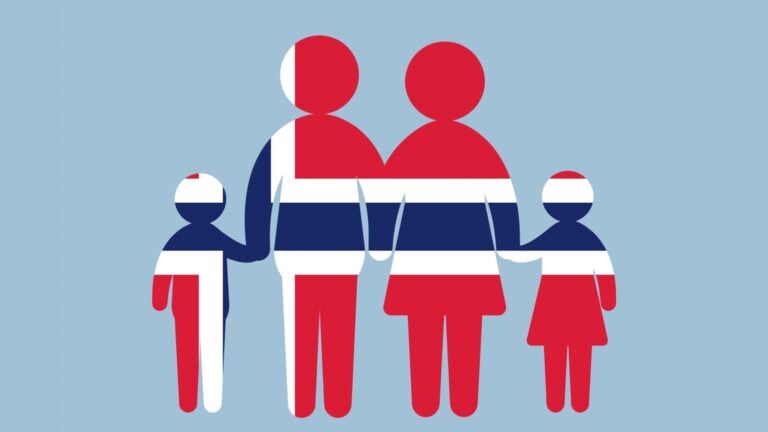 Norvège immigration familiale image conceptuelle