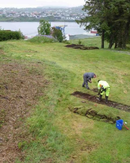 Un radar détecte l'enfouissement d'un navire viking en Norvège 5 Un radar détecte l'enfouissement d'un navire viking en Norvège - 4