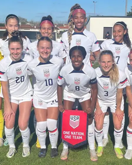 L'équipe nationale féminine des moins de 16 ans des États-Unis passe devant la Norvège - 32