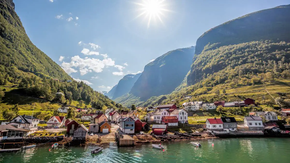 Cruise i Norge, «Flam», et av de vakreste stedene i verden