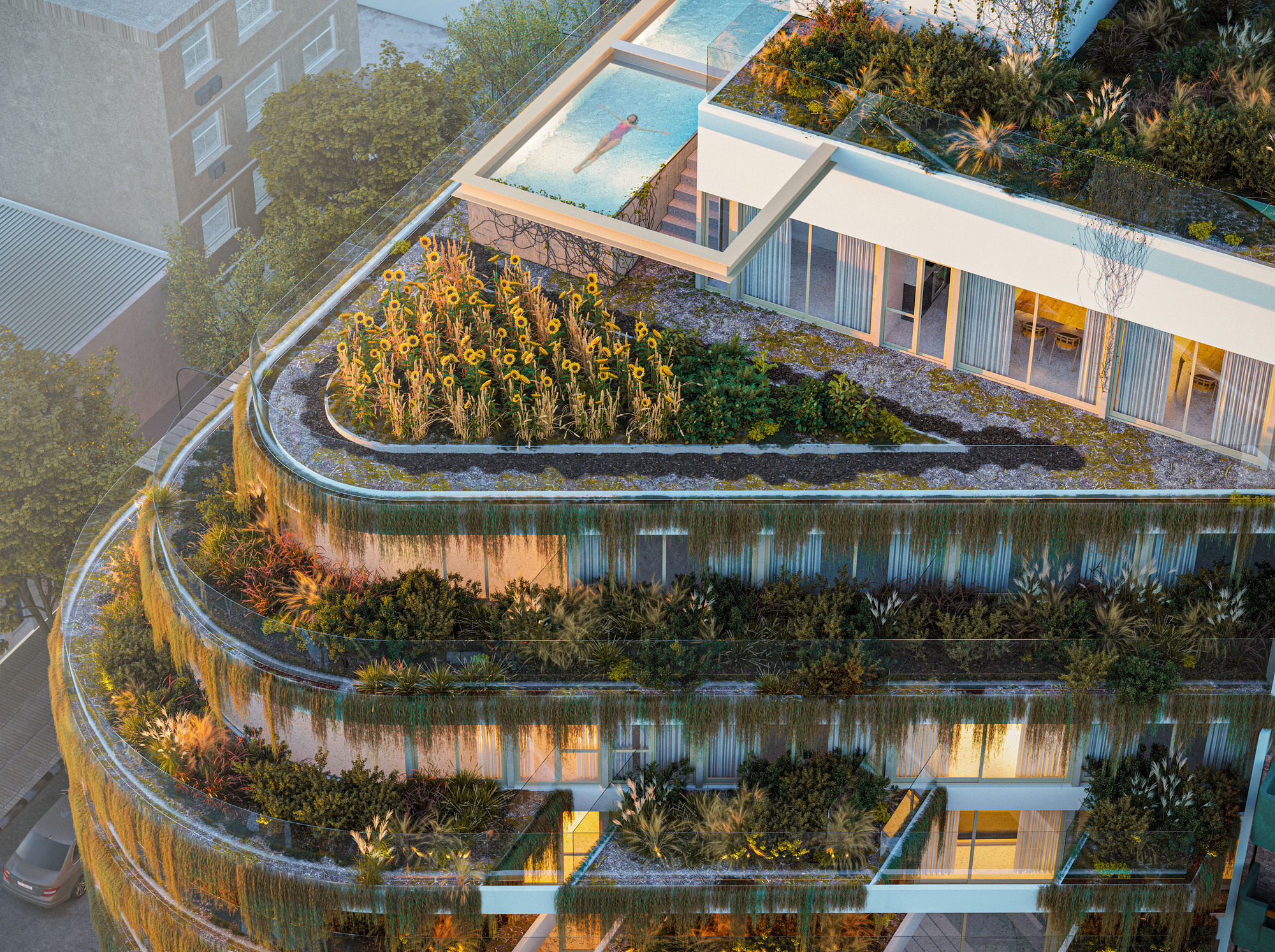 Batiments écologique en Norvège et résidence suburbaine en Grèce ...