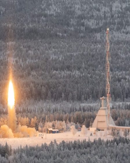 Une fusée spatiale suédoise s'écrase en Norvège - 1