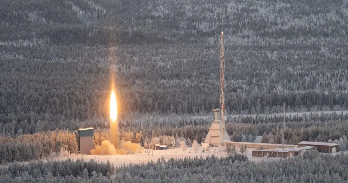 Une fusée spatiale suédoise s'écrase en Norvège - 3
