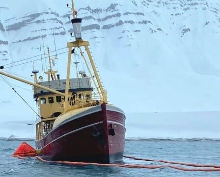 Des touristes français sont hélitreuillés, leur bateau de tourisme s'échoue en Norvège - 1