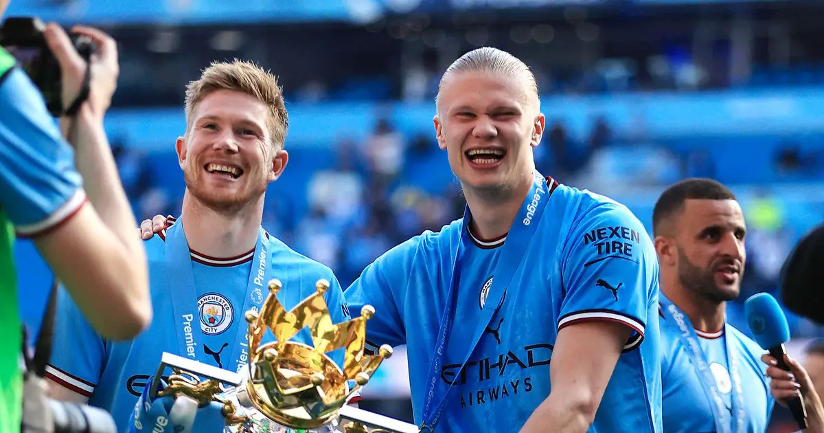 Haaland et De Bruyne peuvent encore battre trois records 4 Haaland et De Bruyne peuvent encore battre trois records - 3