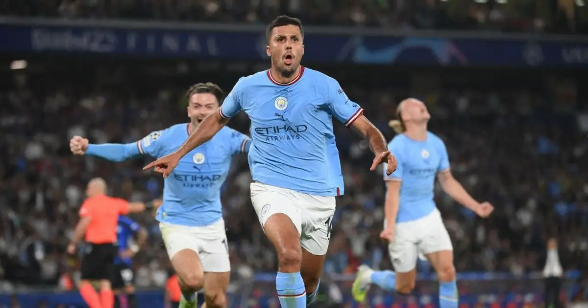 Rodri est désigné joueur de la saison en Ligue des champions, Haaland dans l'équipe type 4 Rodri est désigné joueur de la saison en Ligue des champions, Haaland dans l'équipe type - 3