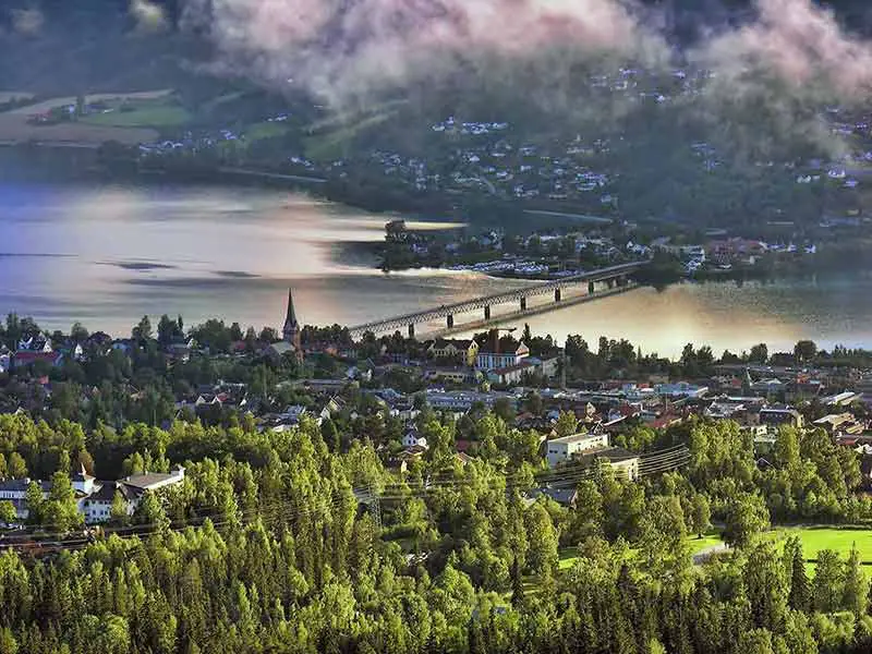 Campagne de Lillehammer, Norvège