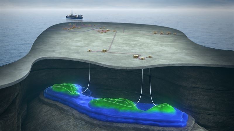 La Norvège donne le feu vert à un projet de 700 millions de dollars pour un raccordement offshore 9 Tyrving ; Source : Aker BP