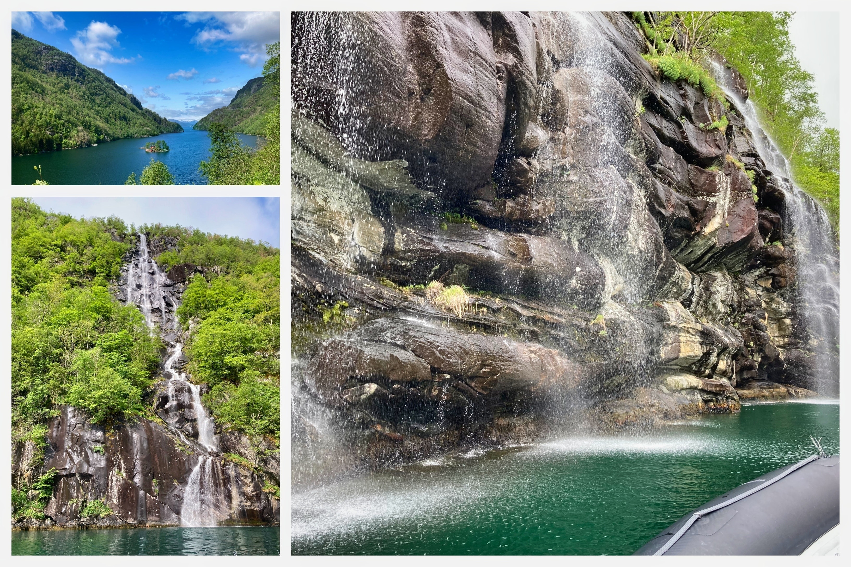 Balade à la découverte d'un fjord du sud de la Norvège 14 Photos de la rivière Salmon en Norvège et de la chute d'eau de Hardangerfjord de près