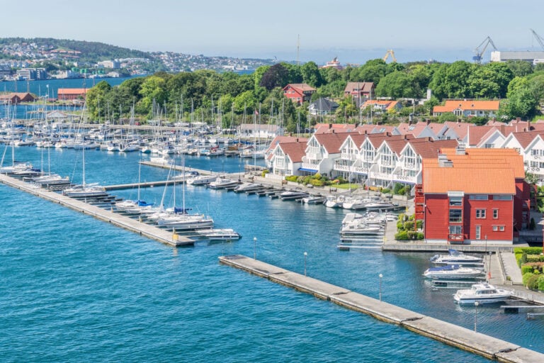 Le guide complet de Stavanger en 2023, Norvège 60 Un port de plaisance à Stavanger, en Norvège.