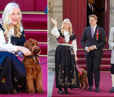La princesse héritière Mette-Marit de Norvège célèbre la fête nationale - 32