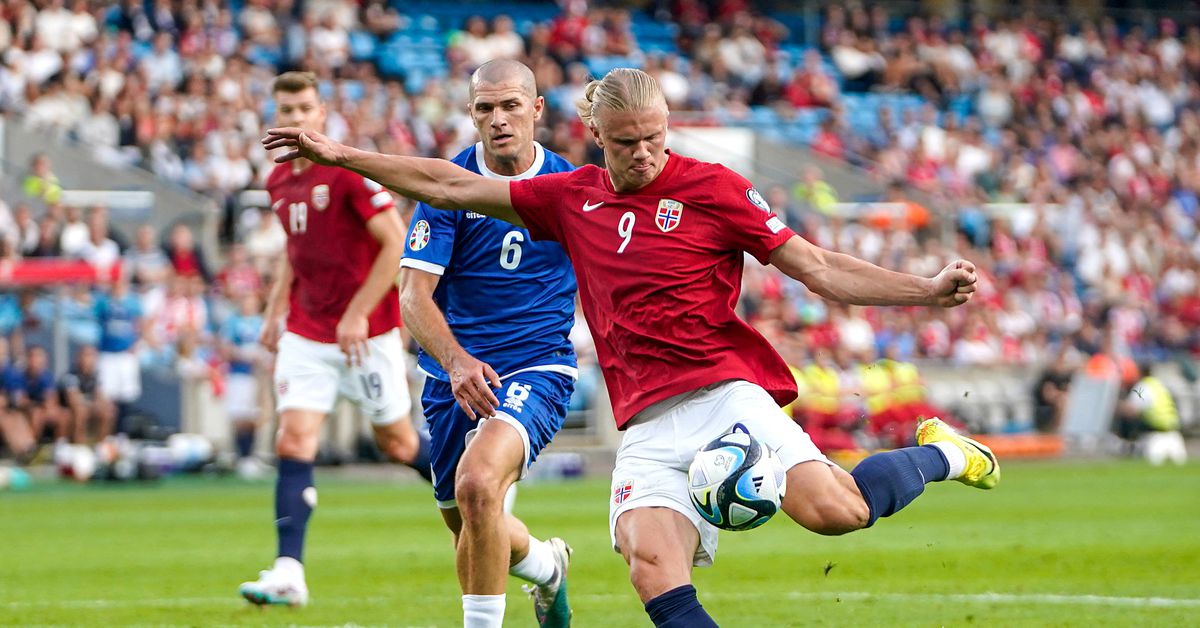 Haaland signe un doublé qui permet à la Norvège de s'imposer 3-1 face à Chypre 4 Haaland signe un doublé qui permet à la Norvège de s'imposer 3-1 face à Chypre - 3