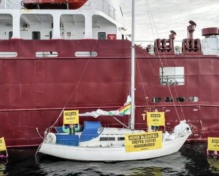 Greenpeace bloque le transport par pétrolier en provenance de Norvège - 1