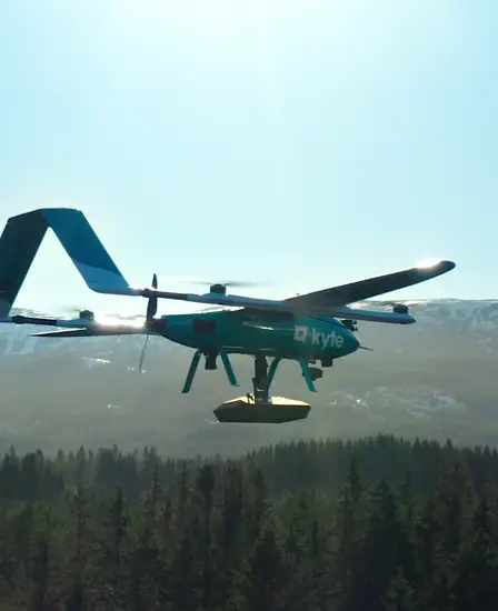 Une start-up norvégienne lance un service de livraison à domicile par drone - 12