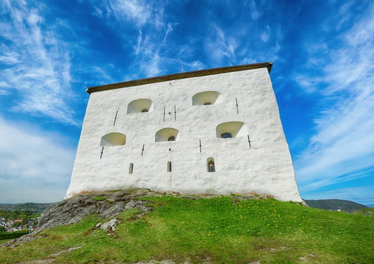 27 choses à faire à Trondheim, Norvège 68 Forteresse de Kristiansten à Trondheim.