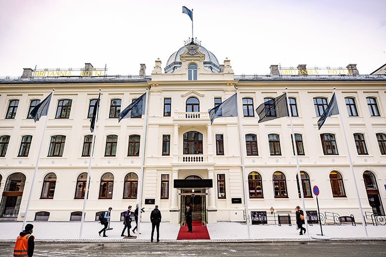 27 choses à faire à Trondheim, Norvège 72 L'hôtel Britannia à Trondheim, Norvège