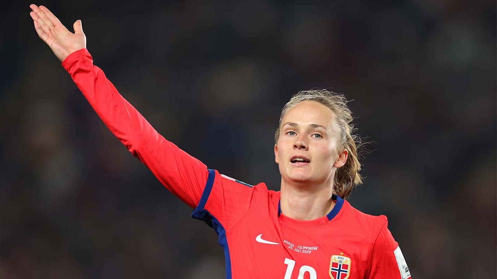 Norvège vs. Philippines : La Norvège s'impose 6-0 22 La Norvégienne Caroline Graham Hansen marque un but contre les Philippines en 31' | Coupe du Monde Féminine de la FIFA 2023