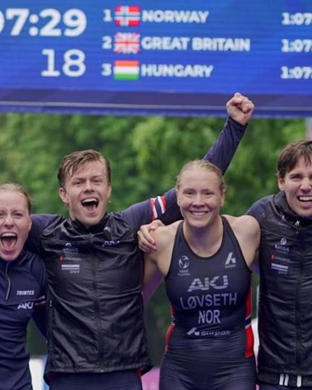L'équipe norvégienne de Triathlon remporte des médailles d'or - 1